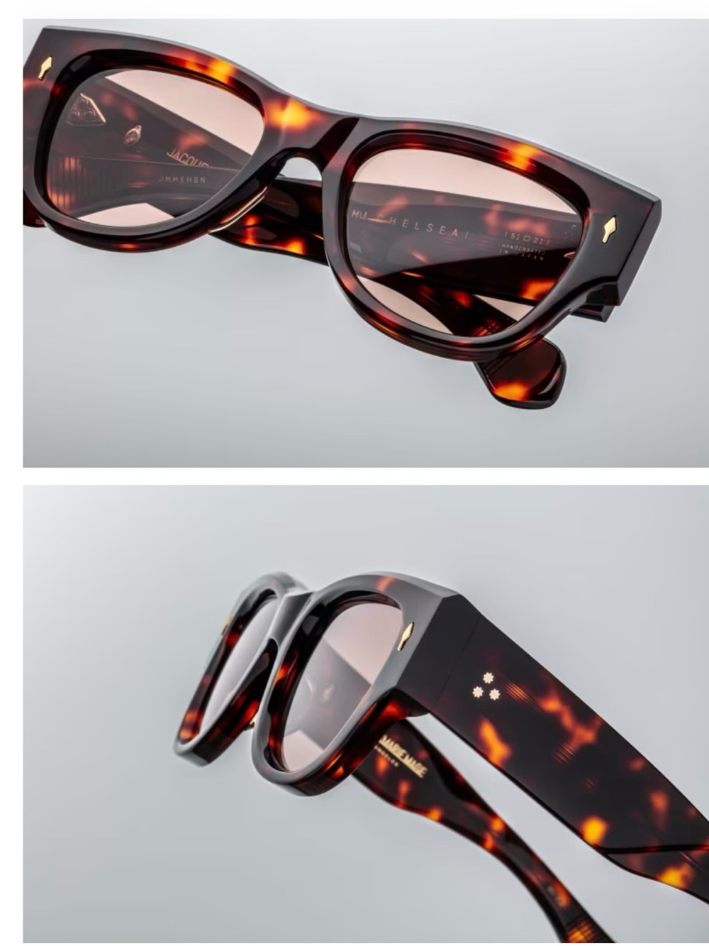Jacques Marie Mage Chelsea Sunglasses in Havana 5